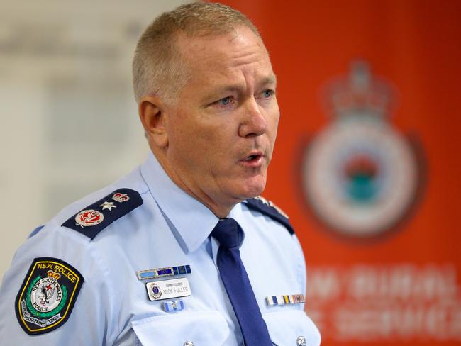 Police Commissioner Mick Fuller referred the matter to the privacy watchdog. Picture: Steven Saphore/NCA NewsWire