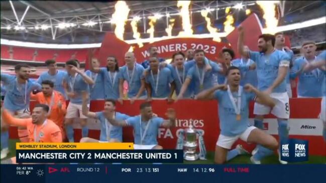 Victorious Manchester City claim FA Cup final!