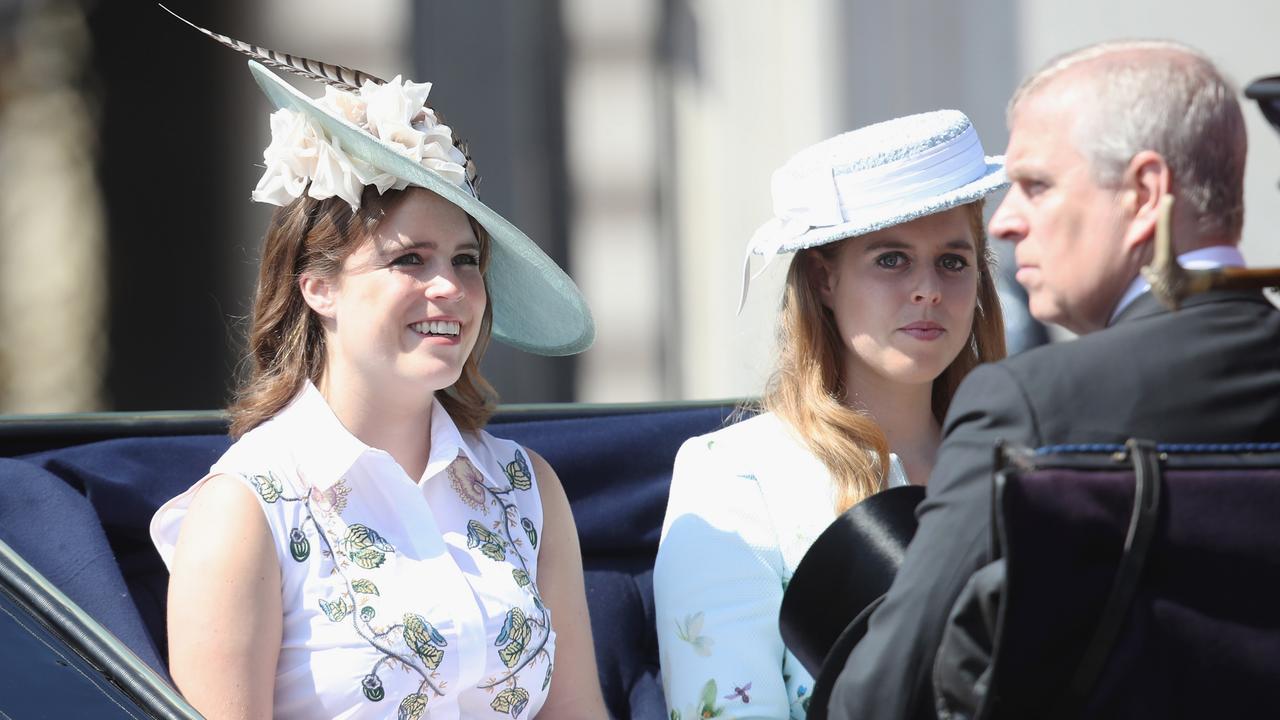 Princesses Eugenie and Beatrice are 11th and 9th in line, respectively. Picture: Getty