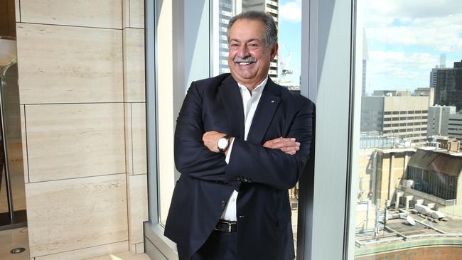 Former Dow Chemicals CEO Andrew Liveris says tensions between the US and China will hinder the global economic recovery. Picture: Britta Campion