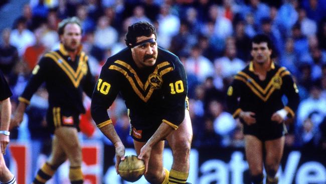 Sam Backo in action for Australia. Photo by Getty Images