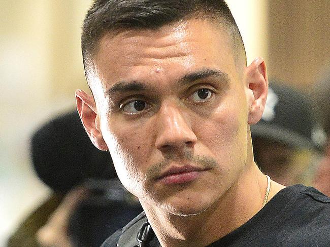 Tim Tszyu arrives at Townsville airport ahead of  his bout with Jeff Horn at Queensland Country Bank Stadium on 27 August. PICTURE: MATT TAYLOR.