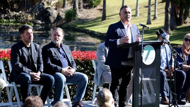 Deputy Premier John Barilaro at the announcement on Wednesday. Picture: Nathan Edwards