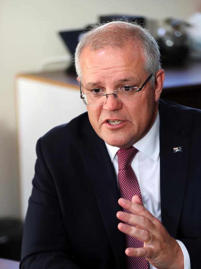 Prime Minister Scott Morrison. PICTURE CHRIS KIDD