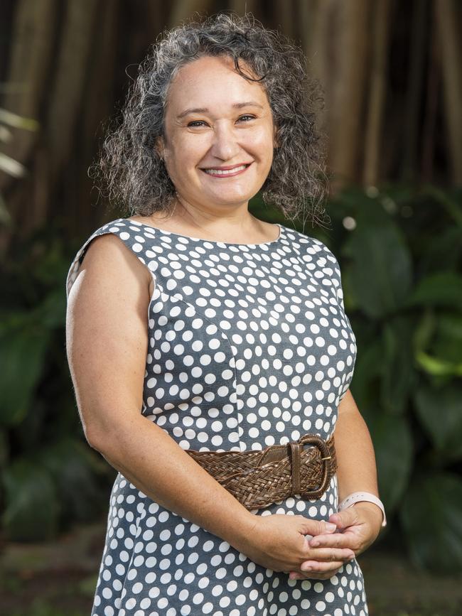 Cairns Indigenous Art Fair’s artistic director and a Torres Strait Islander artist Francoise Lane. Picture: Supplied