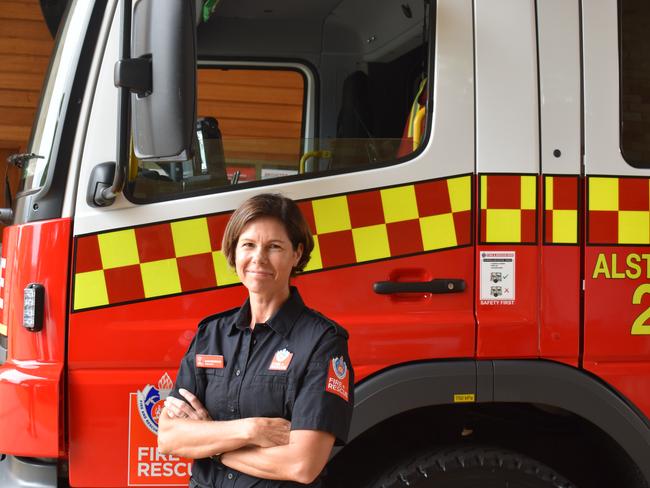 Samantha Birkwood has joined Alstonville Fire Station as a new on-call firefighter. (Credit: Adam Daunt)