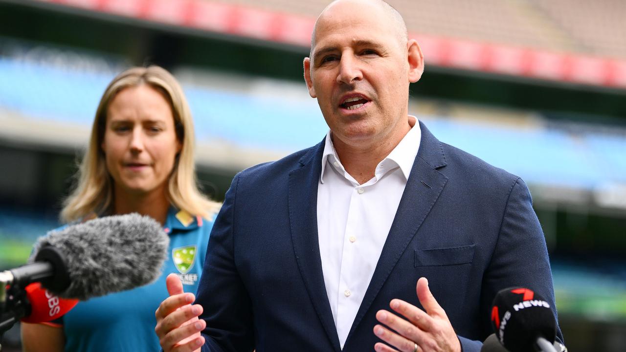 Cricket Australia chief executive Nick Hockley will step down at the end of the summer. Picture: Morgan Hancock/Getty Images for Cricket Australia