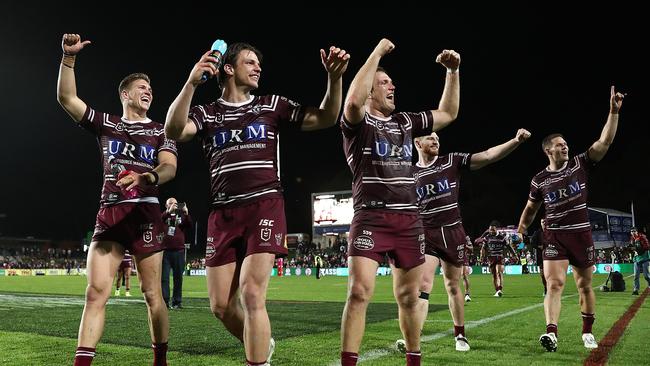 Can Manly summon another supreme effort? Photo by Mark Metcalfe/Getty Images.