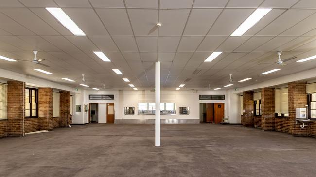 The mess hall in 'The Other Ranks Mess' building at the School of Artillery North Head, Manly on Wednesday, 14 October 2020. Picture: NCA NewsWire/ Monique Harmer