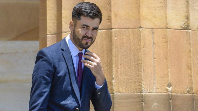 Mohammad Aref Ghaffari outside court. Picture: NCA NewsWire / Roy VanDerVegt