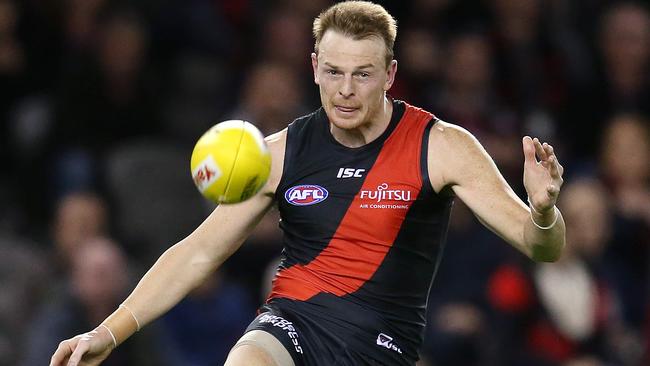 Brendon Goddard will play his final game for the Bombers on Friday. Picture: Michael Klein