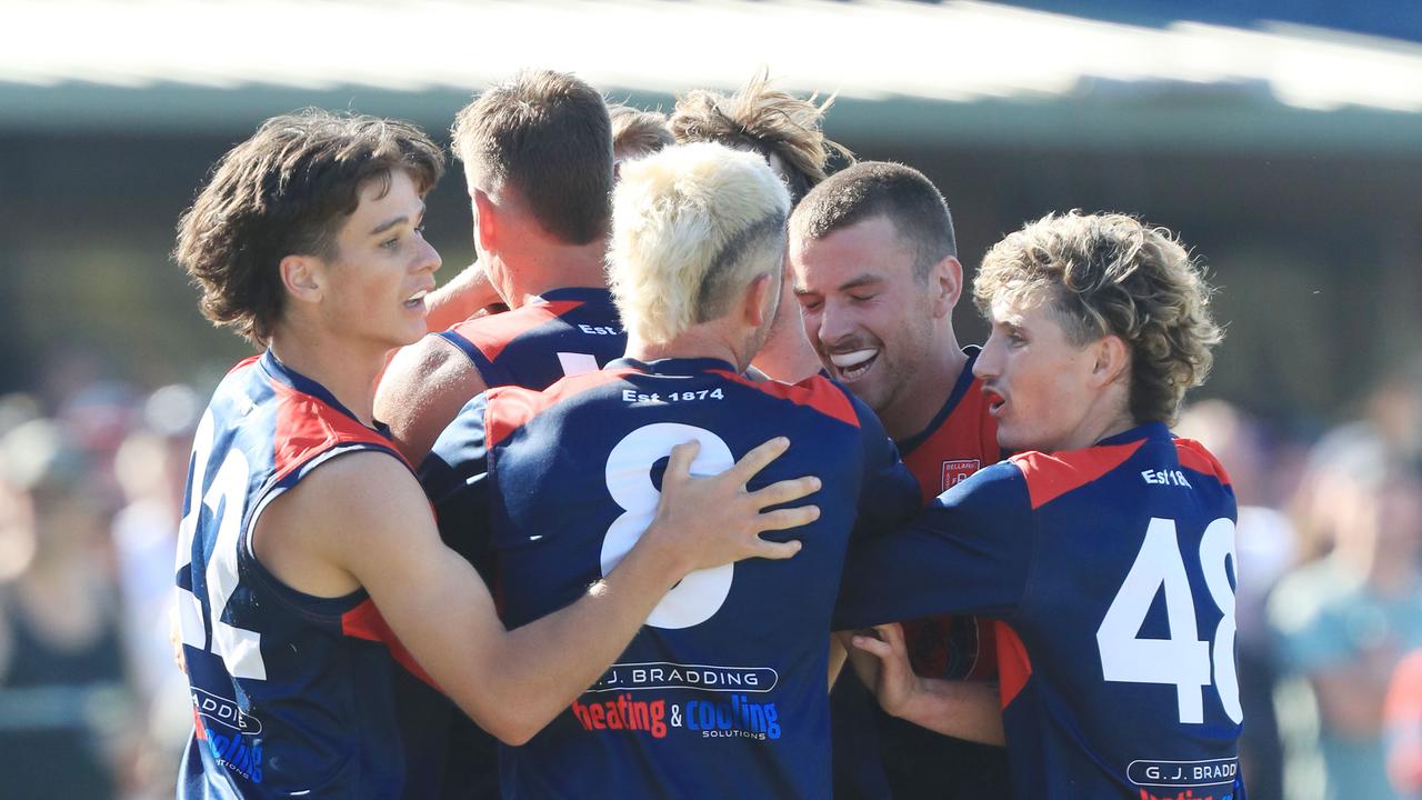 Portarlington broke a win drought in Round 1 against Newcomb which stretched back to July, 2019. Picture: Mark Wilson