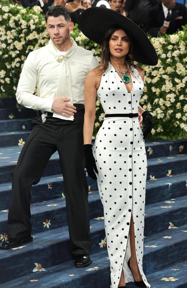 Nick Jonas and Priyanka Chopra. Picture: Savion Washington/Getty Images
