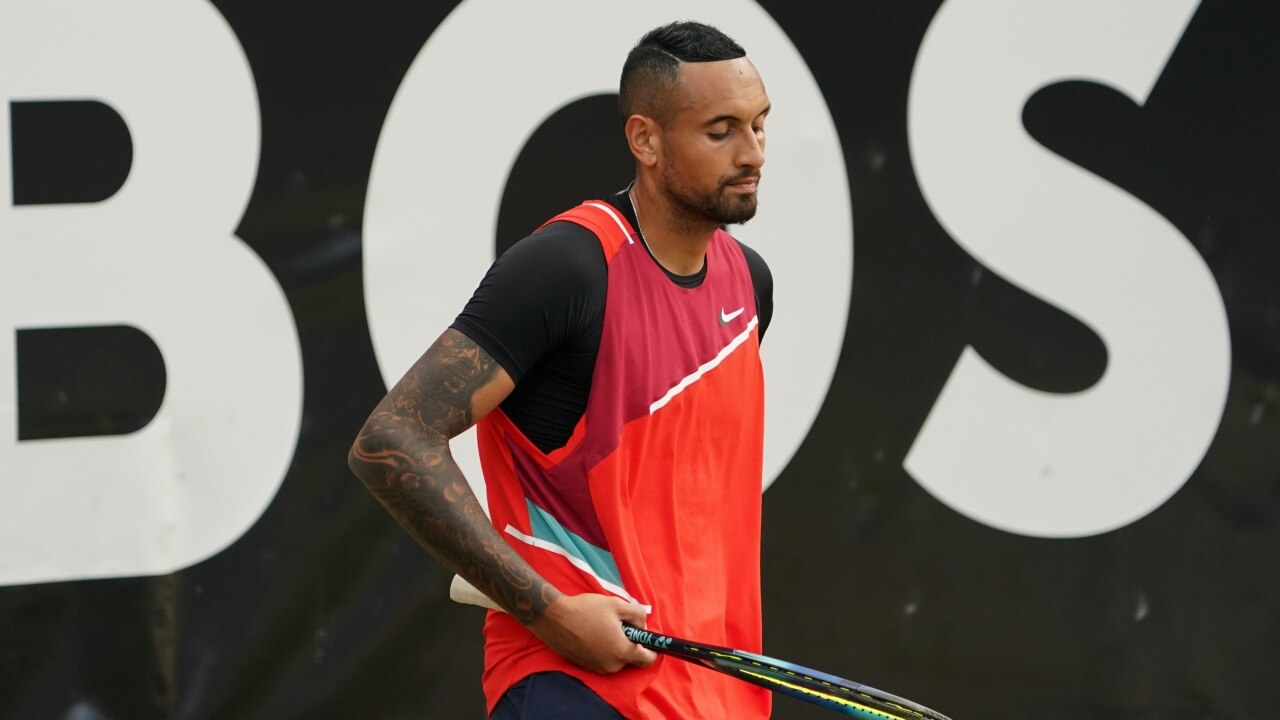 Nick Kyrgios pleads with his fans to ‘be patient’ during his return to