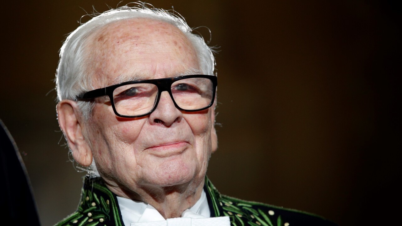 Designer Pierre Cardin dies aged 98 