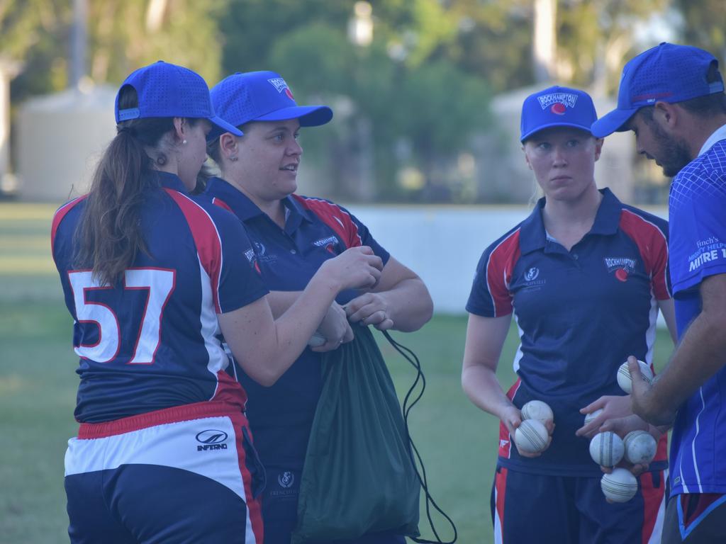 Rockhampton versus Gladstone in Central Queensland Cricket's inaugural Women's Intercity Championship at the Rockhampton Cricket Grounds on February 22, 2025.