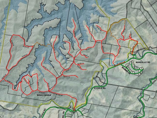 A development application proposing early works, related to a planned "intentional community" in the Mount Burrell and Kunghur area, has been lodged with Tweed Shire Council.