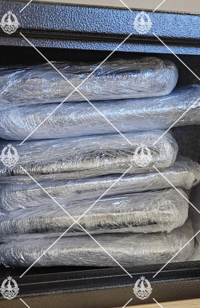 6kg of cocaine has been seized by under the Northern Territory Joint Organised Crime Task Force's Operation Winfield, alongside 5kg of methamphetamine. Three men have faced the Darwin Local Court. Picture: NTJOCTF