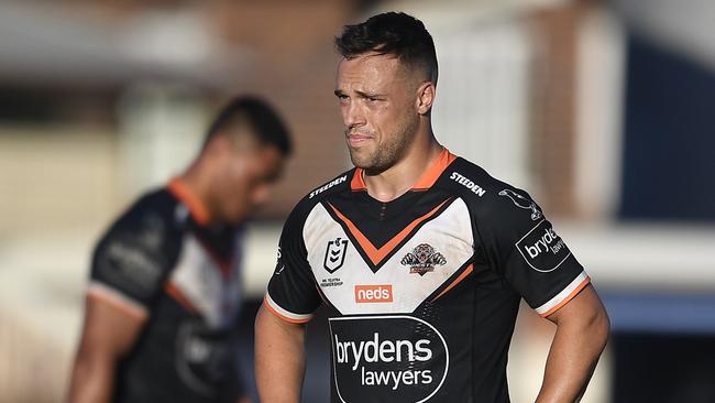 According to a Tigers official, Luke Brooks isn’t going anywhere. Picture: Ian Hitchcock/Getty Images