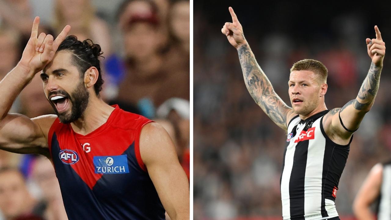 Brodie Grundy and Jordan De Goey