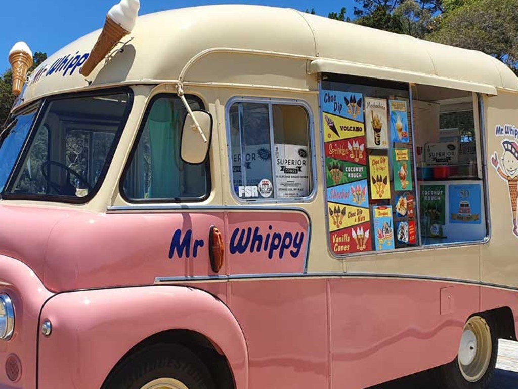 An original Mr Whippy van.