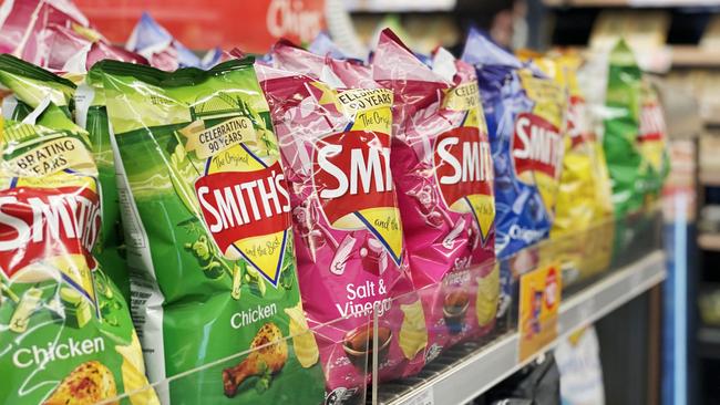 Which Smith’s chips flavour do you like best? Picture: NCA NewsWire/Michael Dodge