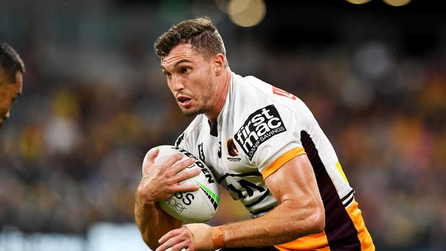 Winger Corey Oates could leave the Broncos. Picture: Alix Sweeney