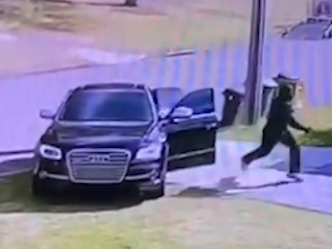 CCTV of execution of once feared gangster Hamad Assaad.