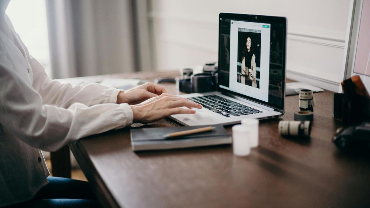 A home office chair should promote good posture. Picture: Pexels/Cottonbro Studio