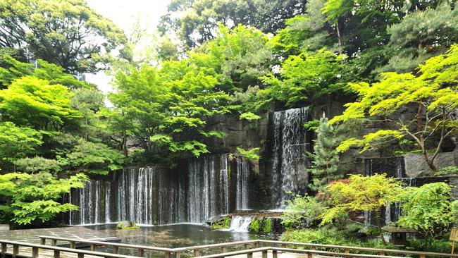 The stunning gardens at Hotel Gajoen Tokyo.