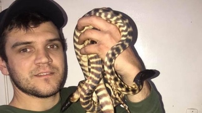 Reptile enthusiast fronts court charged with trafficking exotic animals. Picture: Facebook