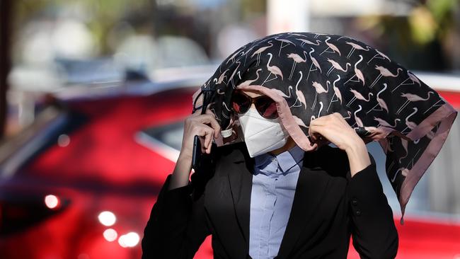 Samantha Azzopardi appears for sentencing at Picton Local Court in Sydney. Picture: Dylan Coker