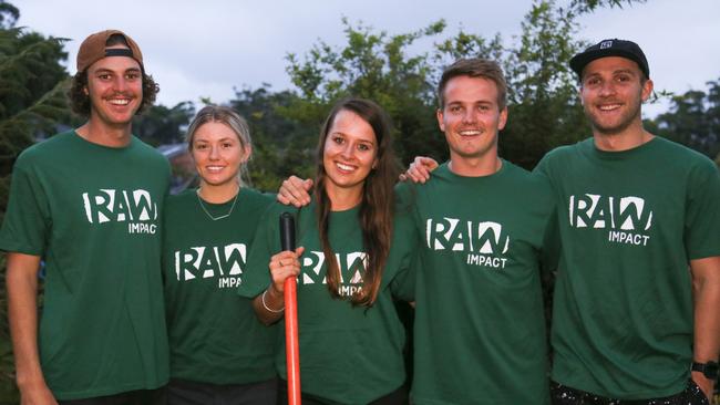 HILLS residents Zac Marsden, Jennifer Wills, Harriet Boyd, Mitch Hinchcliffe and James Coller are returning to Cambodia to continue their work for the Raw Impact charity and taking family and friends with them.