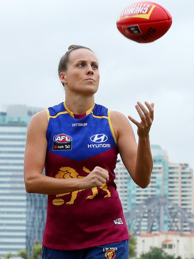 Brisbane Lions star Emma Zielke. Picture: Liam Kidston