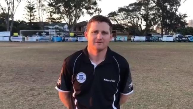 Surfers Paradise Premier League coach Alex Morrison.