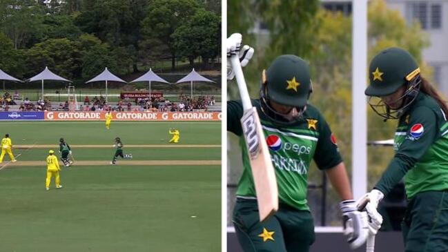 Pakistan duo FUME after horror run out against Australia in ODI