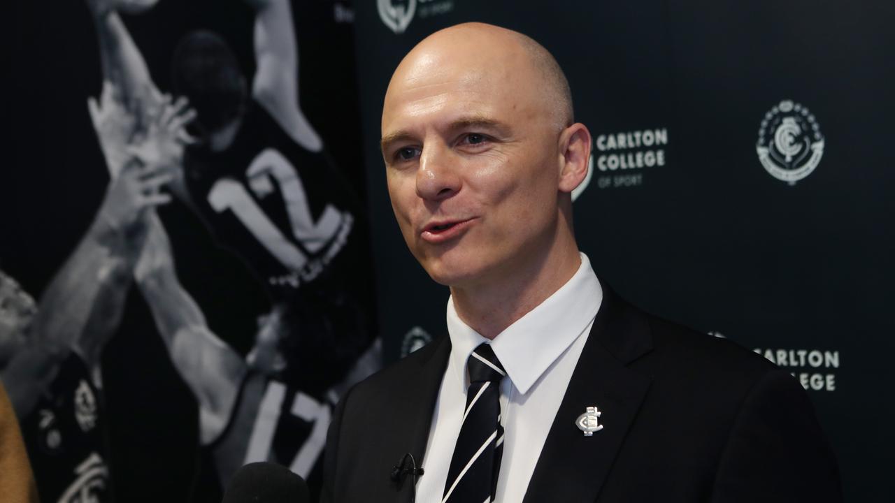 Carlton CEO Cain Liddle say everything is moving in the right direction off the field for the Blues, but the on-field results have not yet followed.