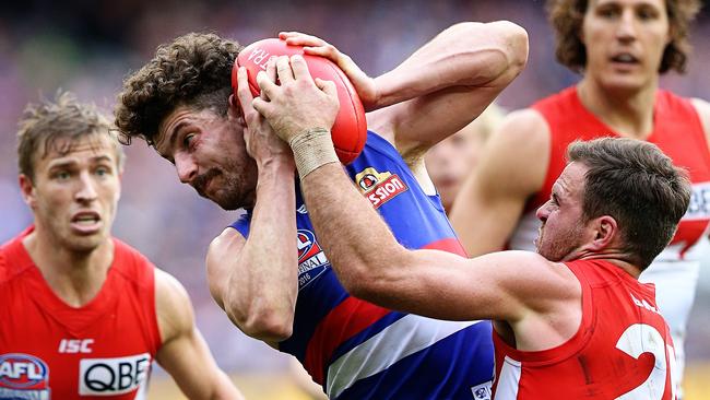 Tom Liberatore loves one-on-one footy. Picture: Tim Carrafa