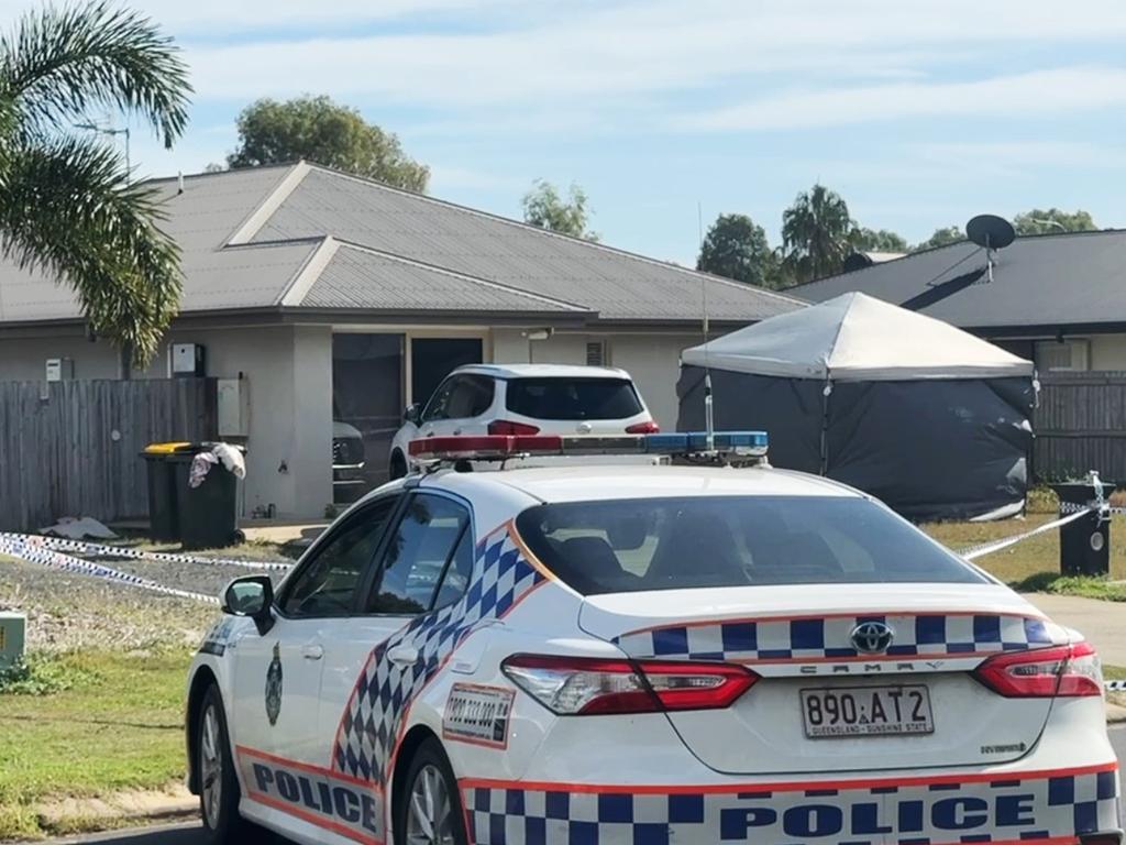 The family home has been declared a crime scene. Picture: Isabella Pesch
