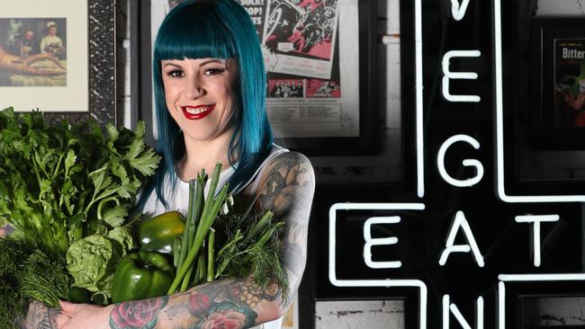 Smith &amp; Daughters chef Shannon Martinez in her restaurant in Fitzroy.