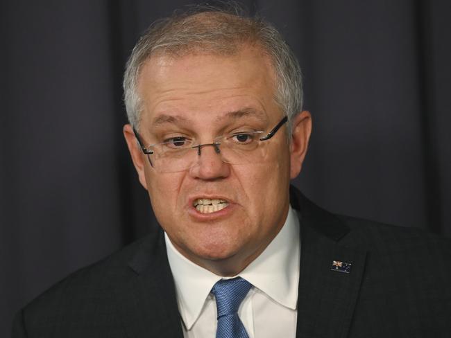 Australian Prime Minister Scott Morrison. Picture: AAP