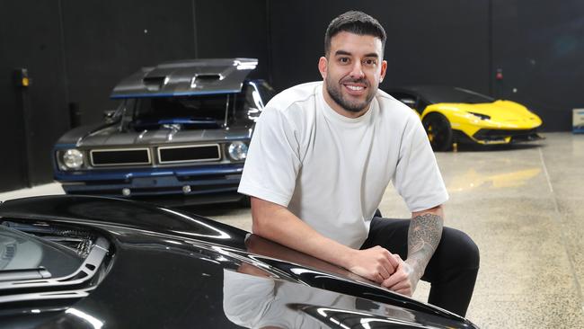 Australian entrepreneur and car lover Adrian Portelli. Picture: NewsWire/ David Crosling