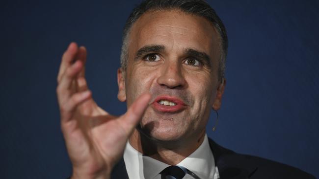 CANBERRA . May 28, 2024: Premier of South Australia, Peter Malinauskas during the Defending Australia dinner at The Australian War Memorial in Canberra . Picture: Martin Ollman