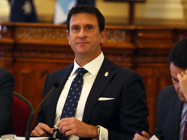 BRISBANE, AUSTRALIA - NewsWire Photos JULY 26, 2024: Member for Ninderry Dan Purdie during the estimate hearings at the Queensland parliament. Picture: NewsWire/Tertius Pickard