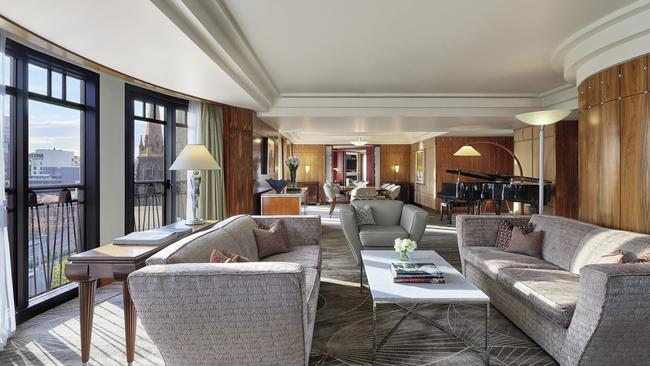 The Park Hyatt’s presidential suites.