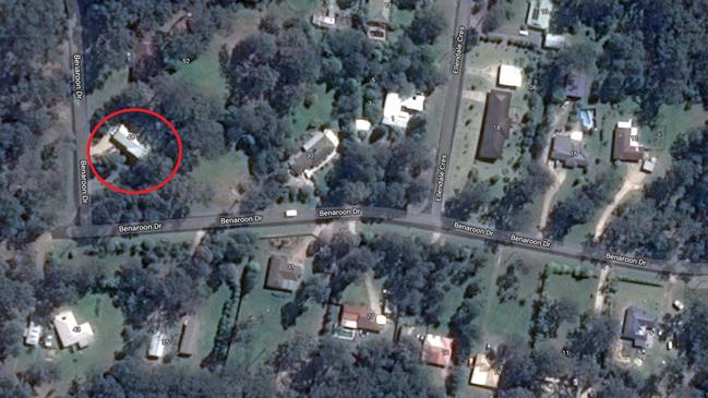 The house at 48 Benaroon Drive, Kendall (circled) belonging to William’s foster grandmother where he was playing when he was abducted.