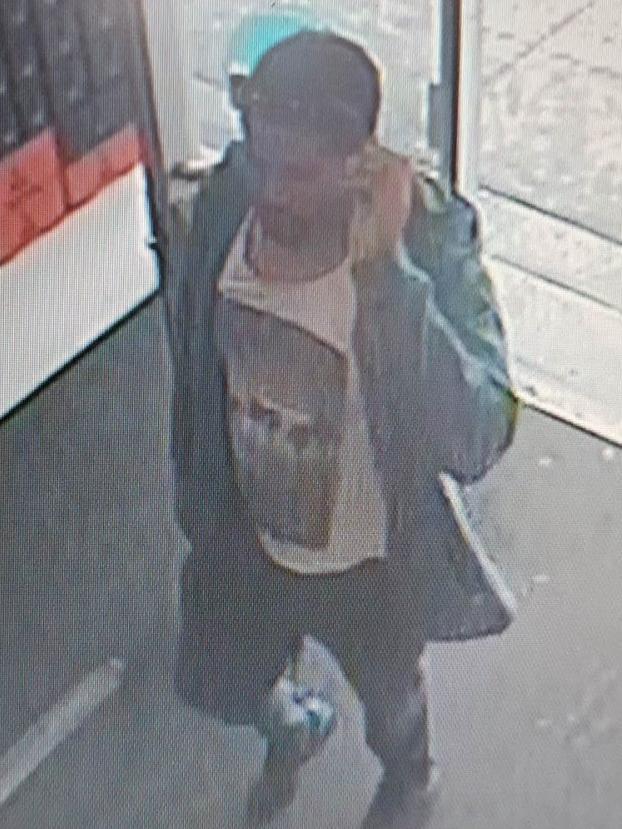 A man police wish to speak to in relation to the fraudulent use of a credit card in Doveton.