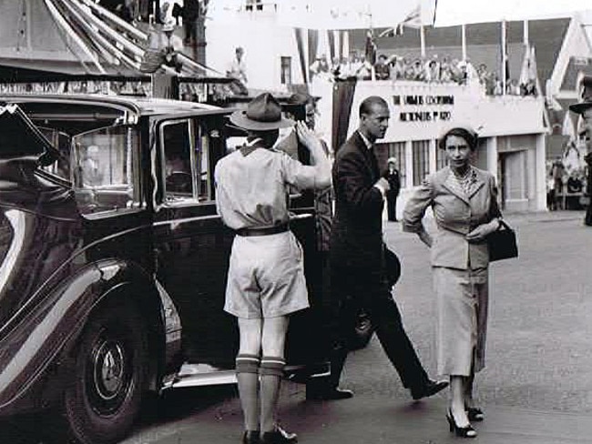 royal visit tasmania 1954