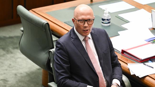 Peter Dutton. Picture: Martin Ollman/NewsWire