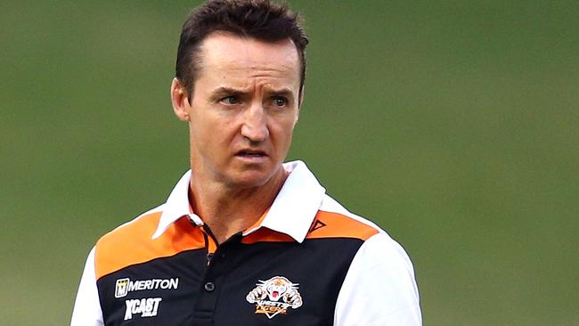 Wests Tigers sacked Jason Taylor after just three rounds.